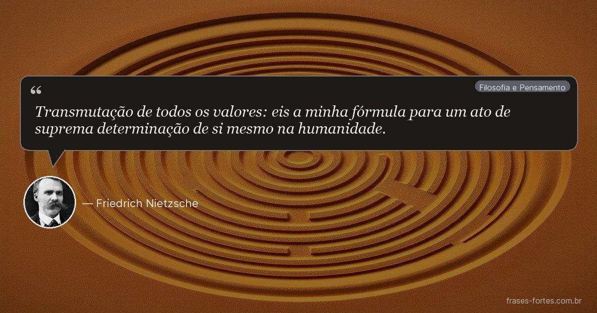Frase de Friedrich Nietzsche