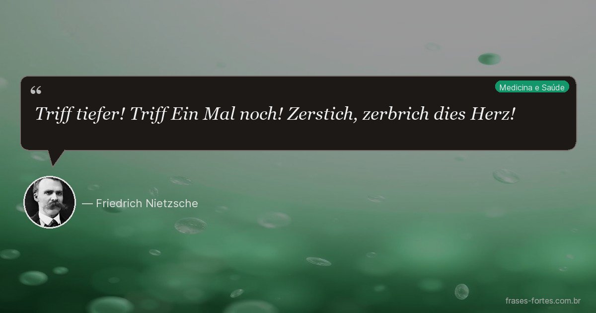 Frase de Friedrich Nietzsche