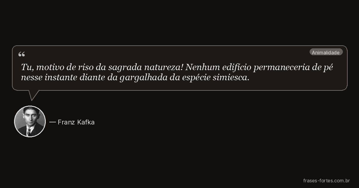 Frase de Franz Kafka