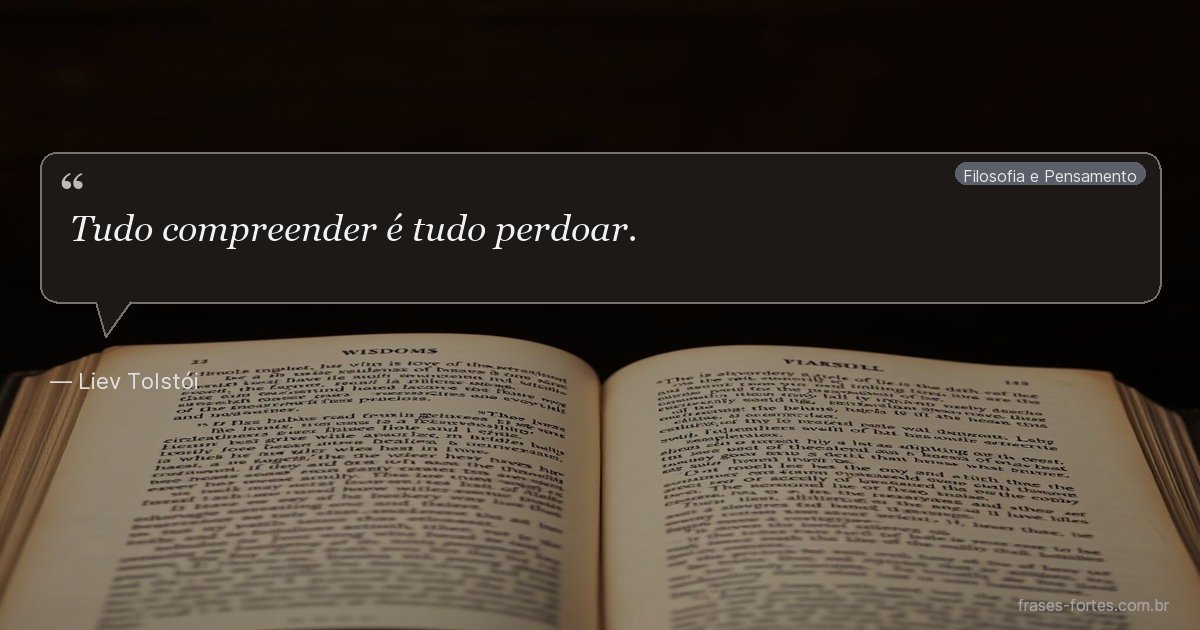 Frase de Liev Tolstói