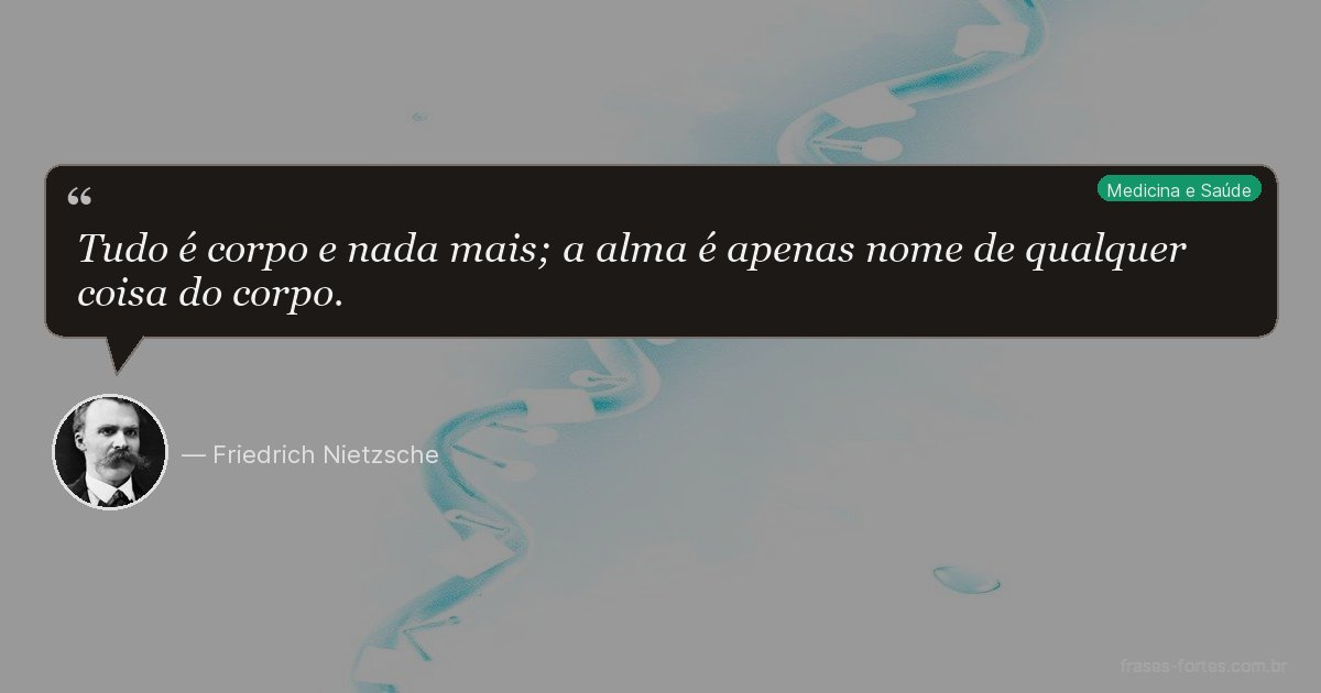Frase de Friedrich Nietzsche