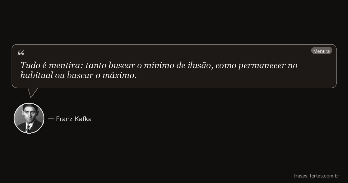 Frase de Franz Kafka