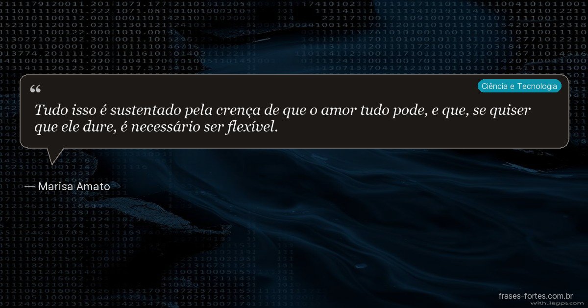 Frase de Marisa Amato