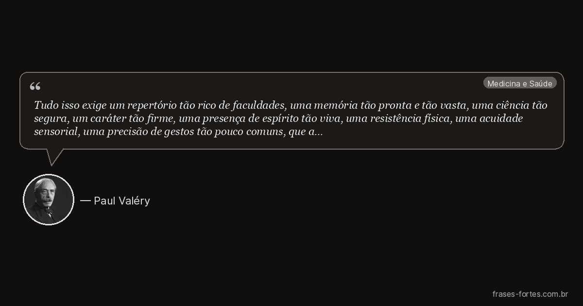Frase de Paul Valéry