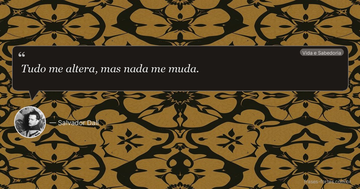 Frase de Salvador Dalí