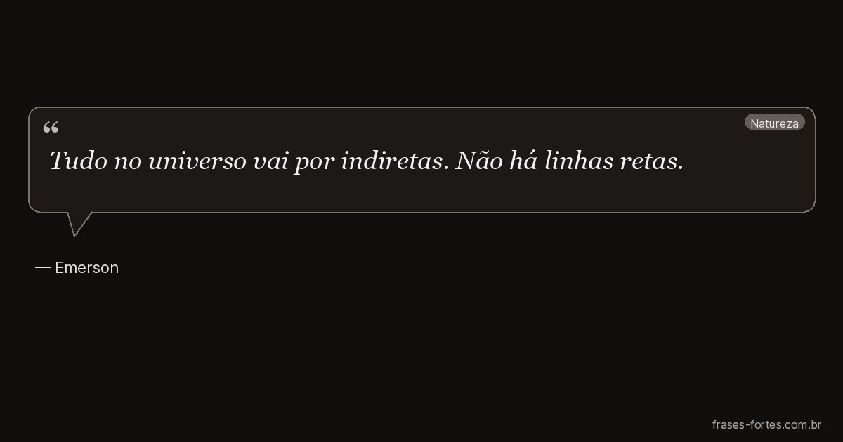 Frase de Emerson