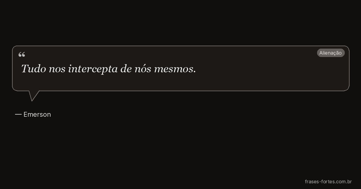 Frase de Emerson