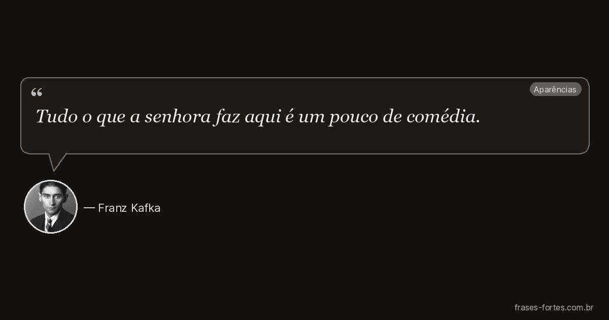 Frase de Franz Kafka