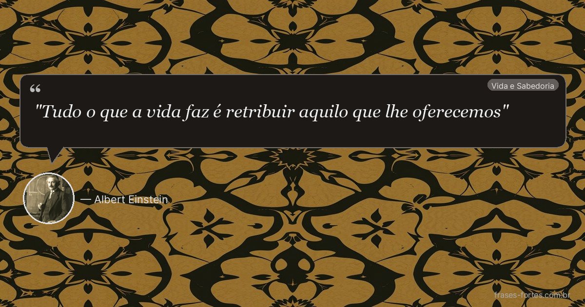 Frase de Albert Einstein