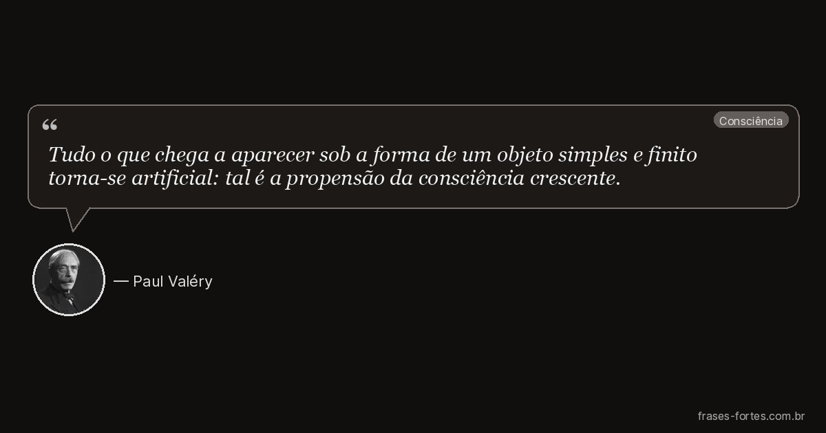 Frase de Paul Valéry
