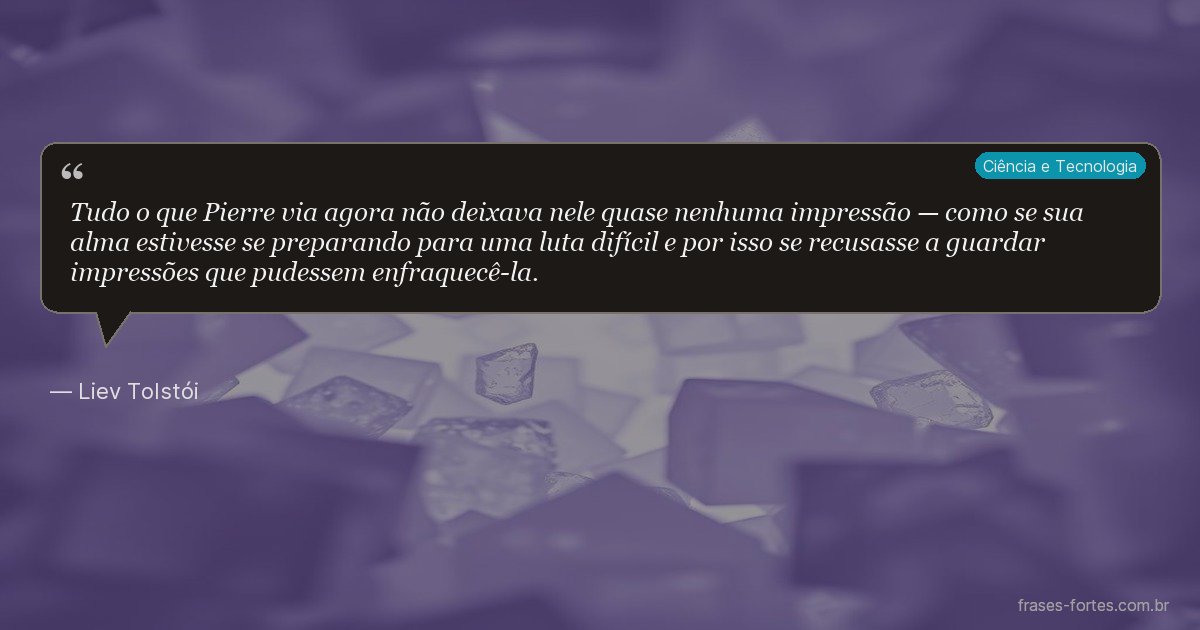 Frase de Liev Tolstói