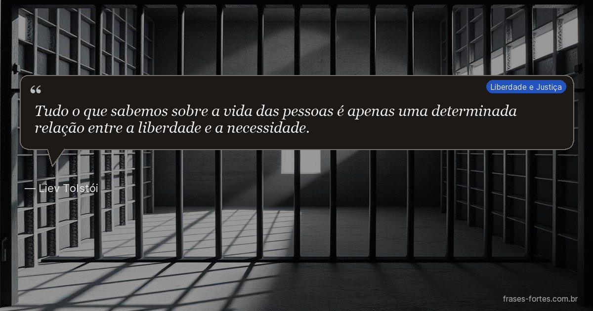 Frase de Liev Tolstói