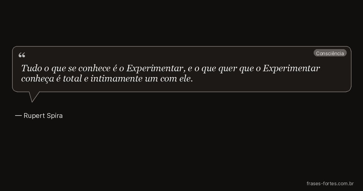 Frase de Rupert Spira