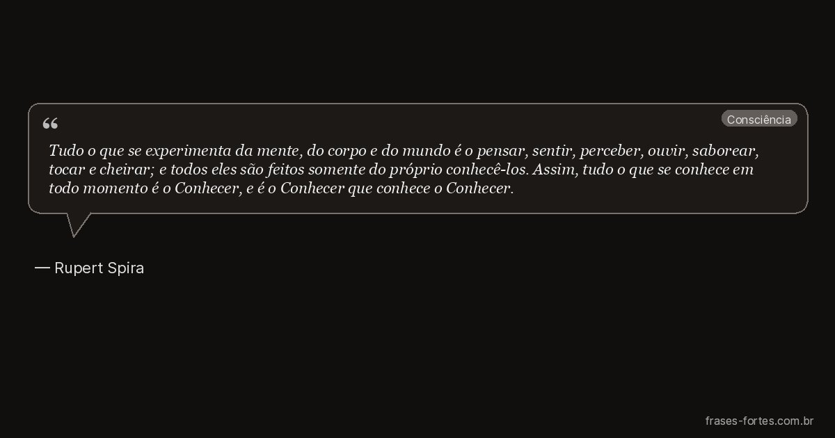 Frase de Rupert Spira