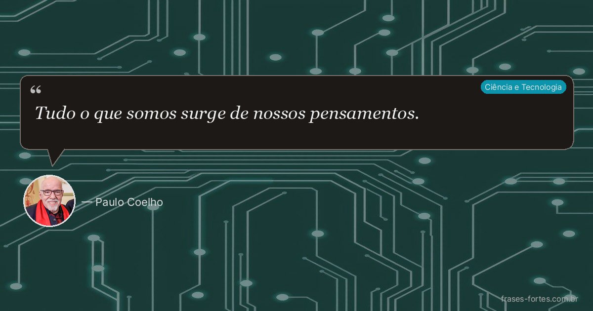 Frase de Paulo Coelho