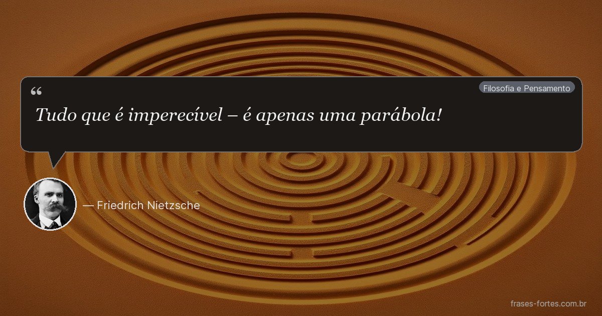 Frase de Friedrich Nietzsche