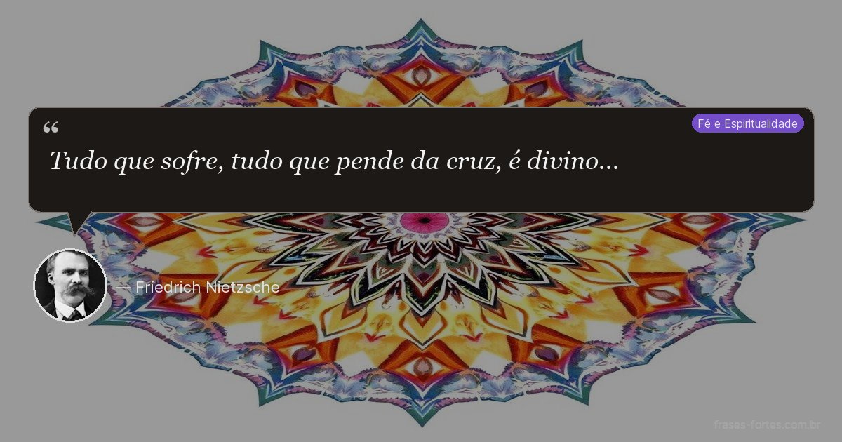 Frase de Friedrich Nietzsche