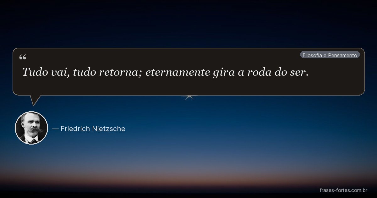 Frase de Friedrich Nietzsche