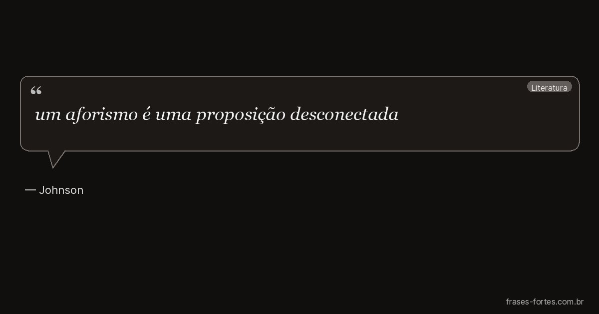 Frase de Johnson