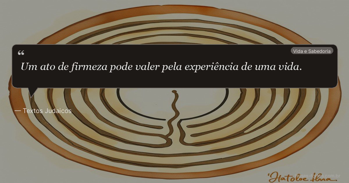 Frase de Textos Judaicos