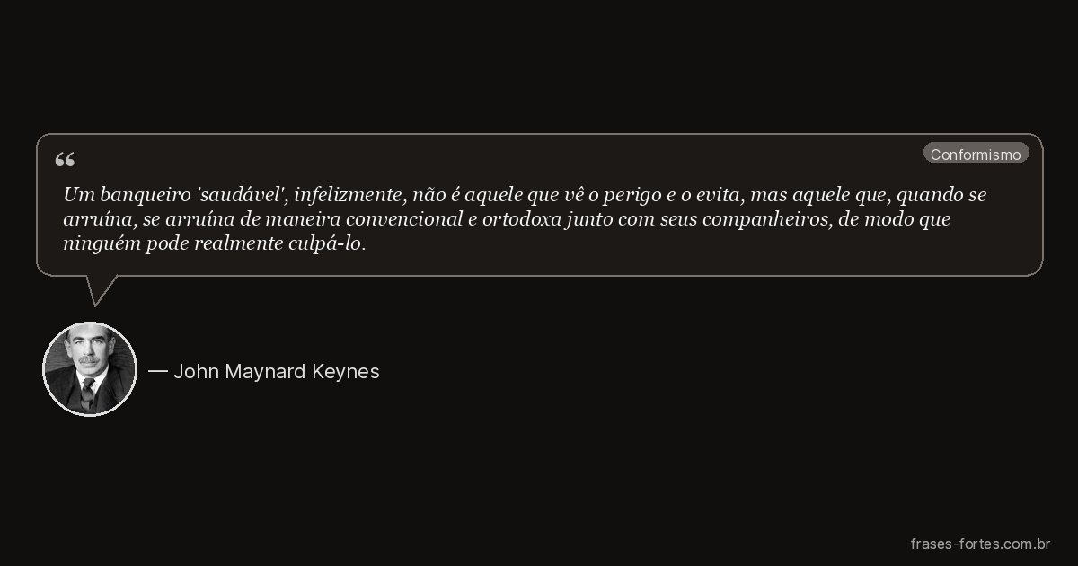 Frase de John Maynard Keynes