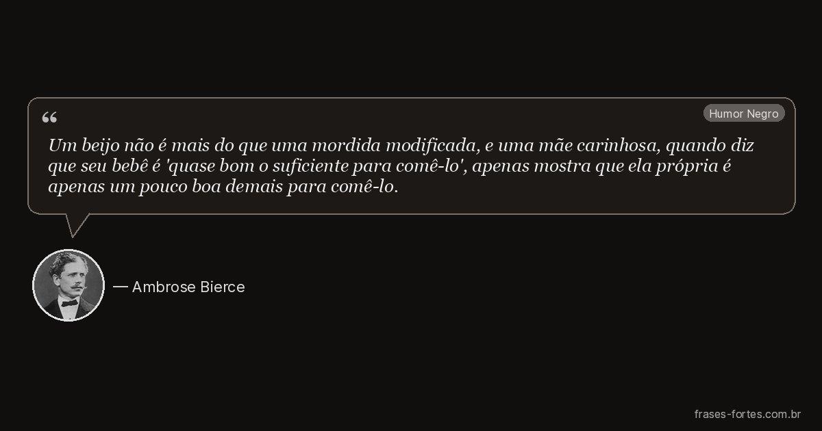 Frase de Ambrose Bierce