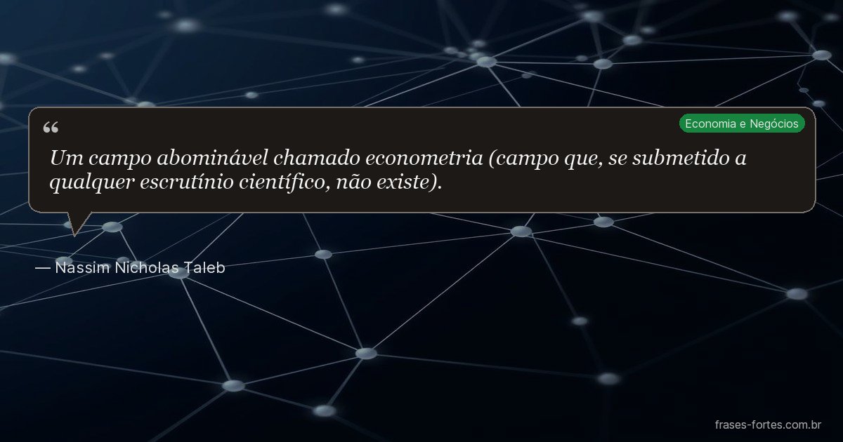 Frase de Nassim Nicholas Taleb