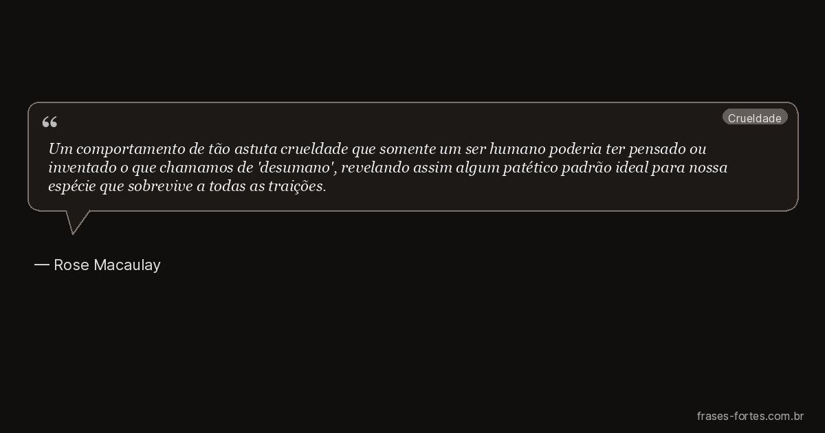 Frase de Rose Macaulay