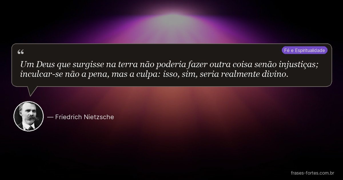 Frase de Friedrich Nietzsche