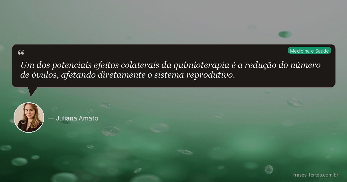 Frase de Juliana Amato