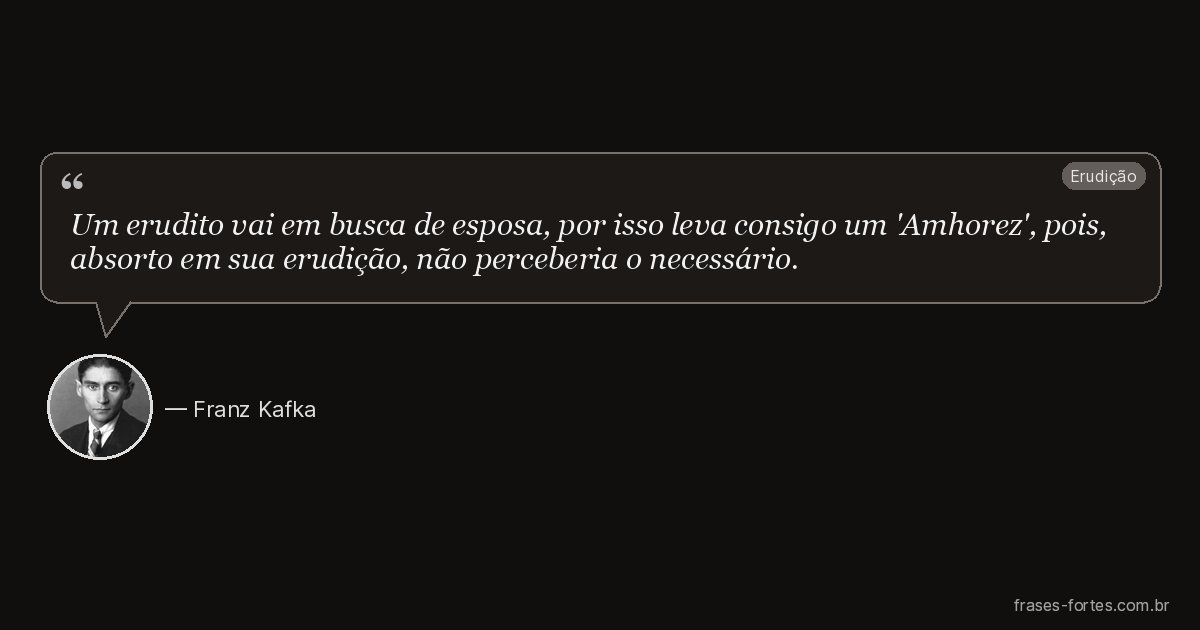 Frase de Franz Kafka
