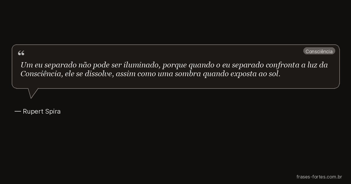 Frase de Rupert Spira