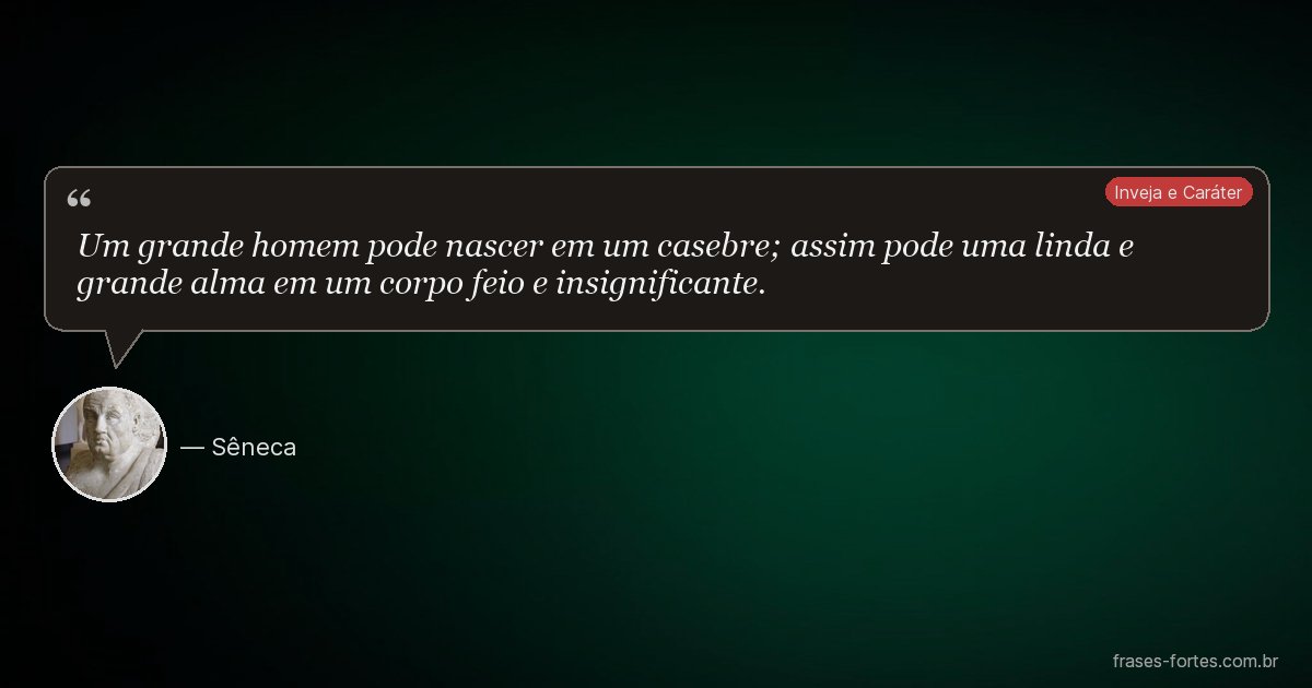 Frase de Sêneca