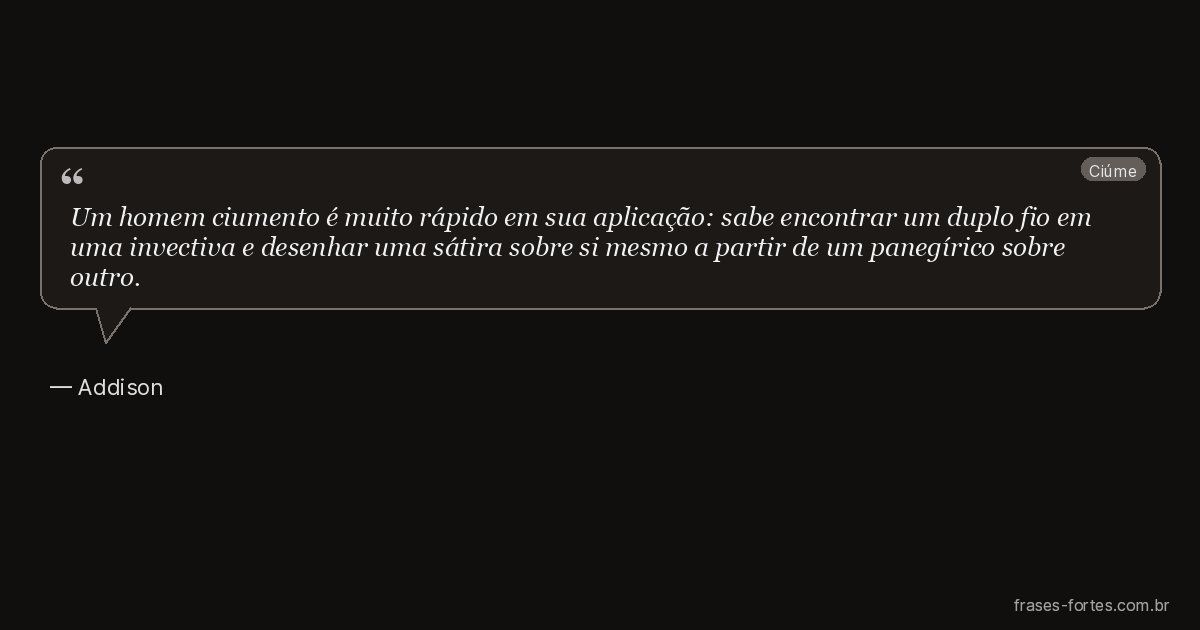 Frase de Addison