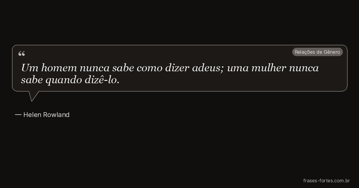 Frase de Helen Rowland
