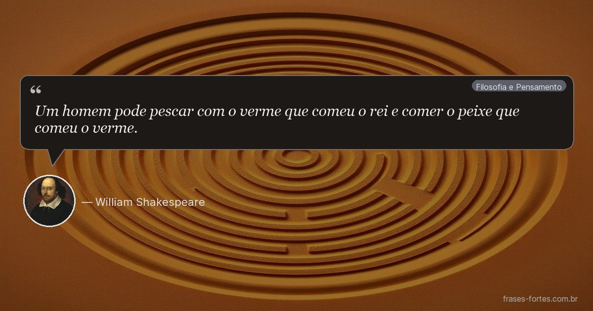 Frase de William Shakespeare