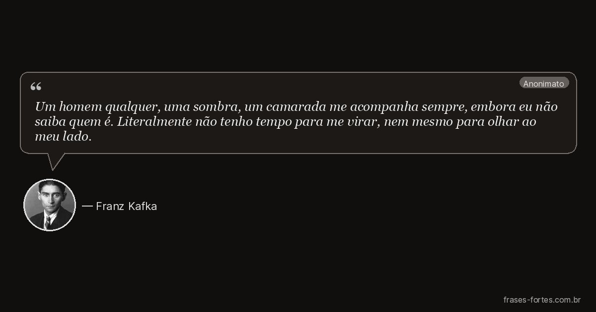 Frase de Franz Kafka