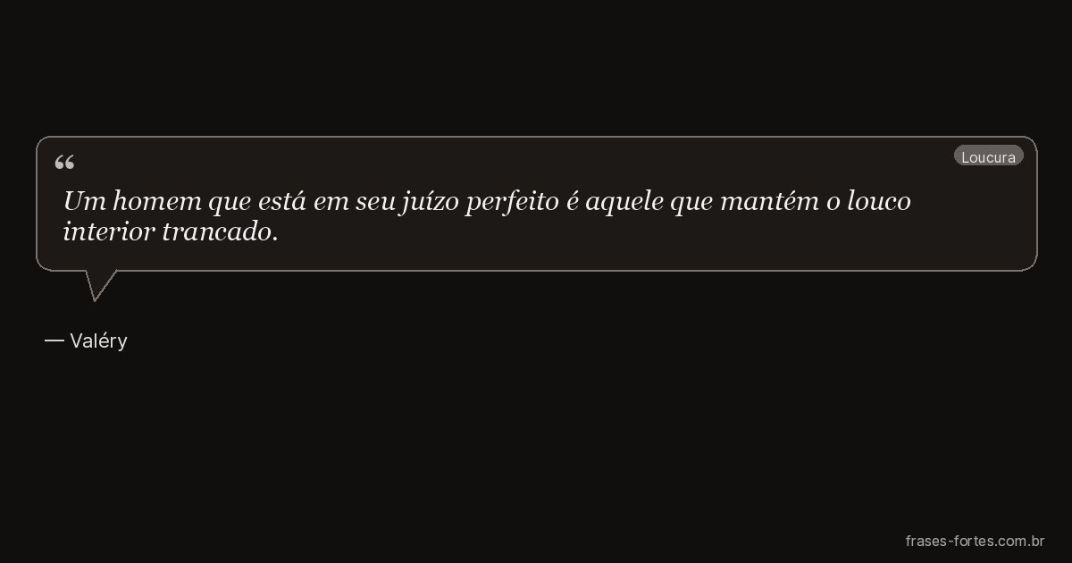 Frase de Valéry