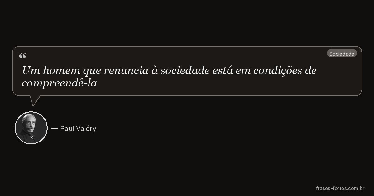 Frase de Paul Valéry