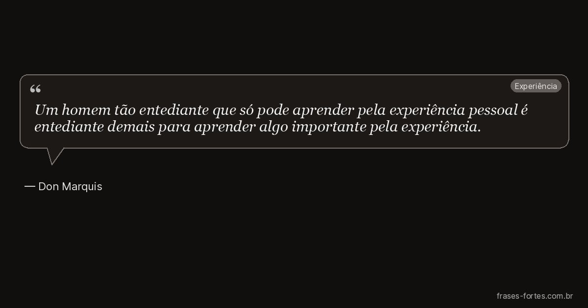 Frase de Don Marquis