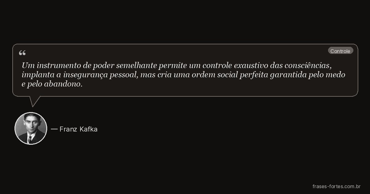 Frase de Franz Kafka
