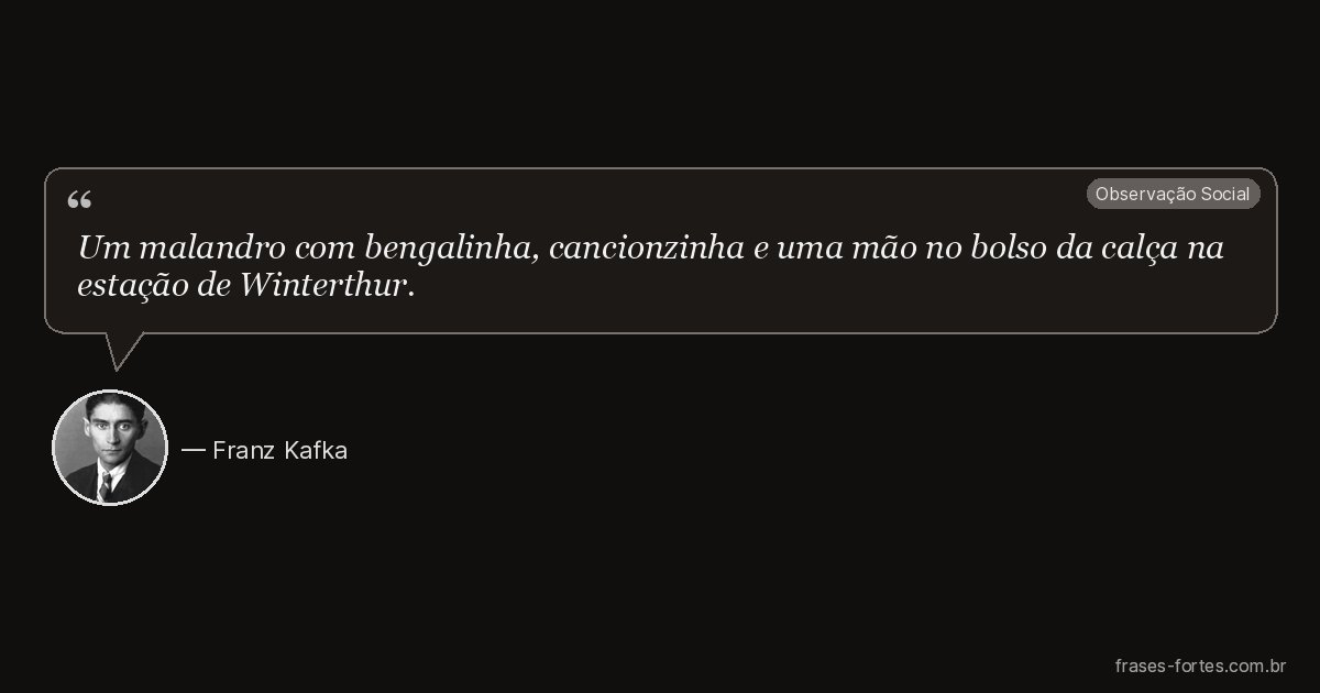Frase de Franz Kafka