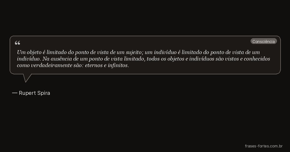 Frase de Rupert Spira