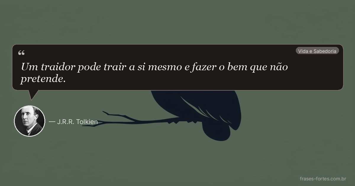 Frase de J.R.R. Tolkien