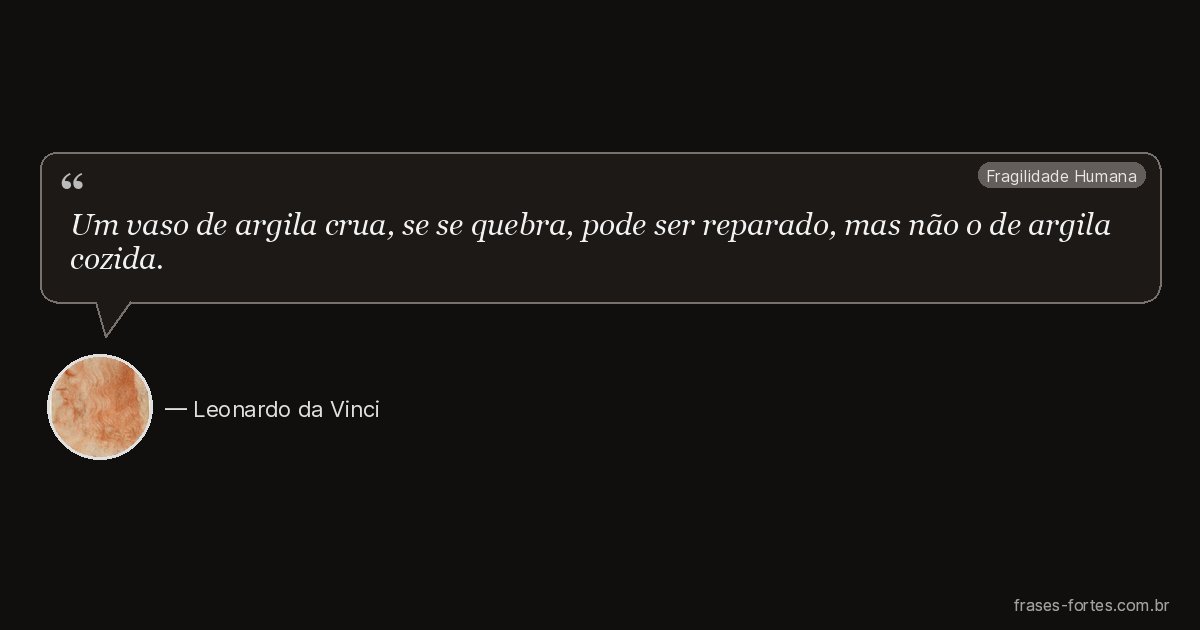 Frase de Leonardo da Vinci
