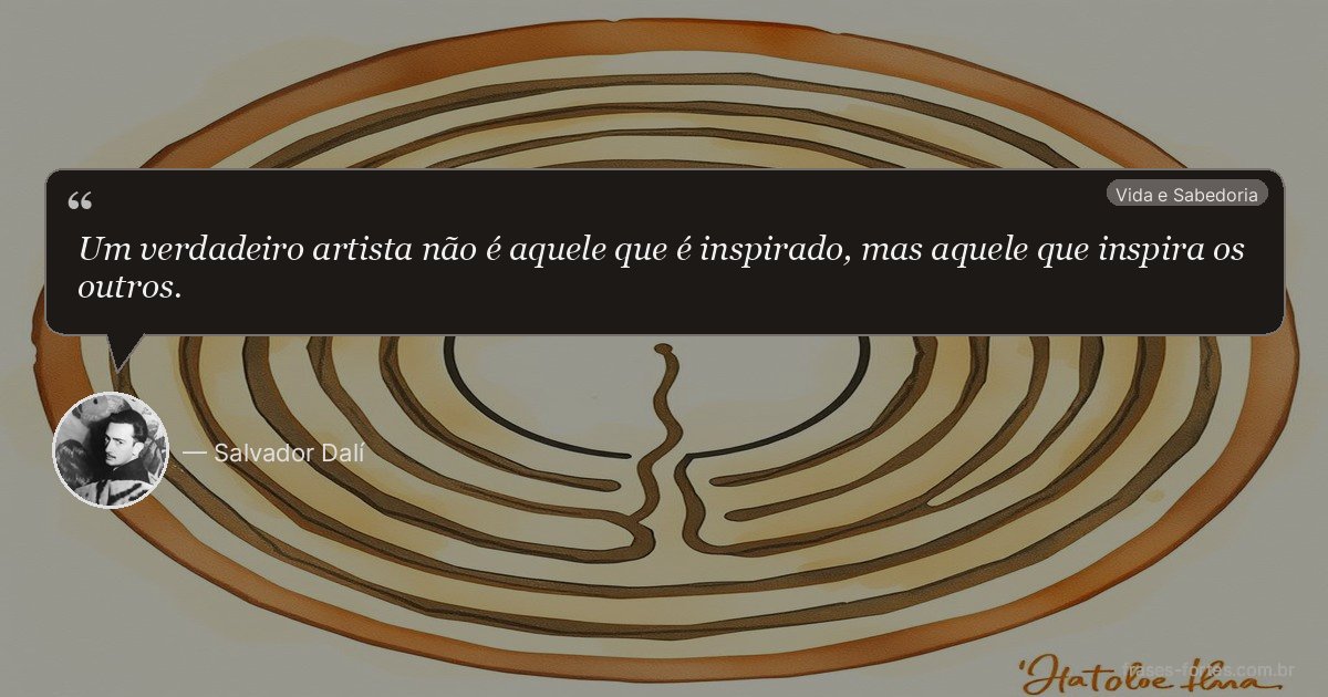 Frase de Salvador Dalí