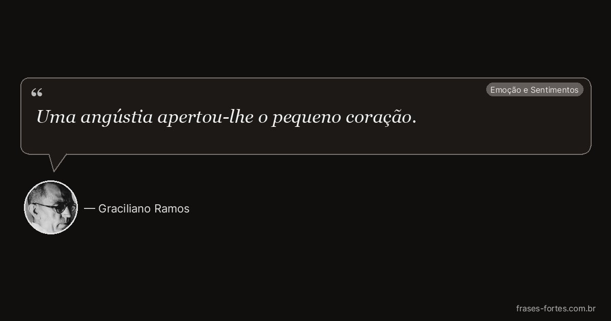 Frase de Graciliano Ramos
