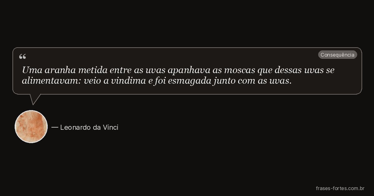 Frase de Leonardo da Vinci