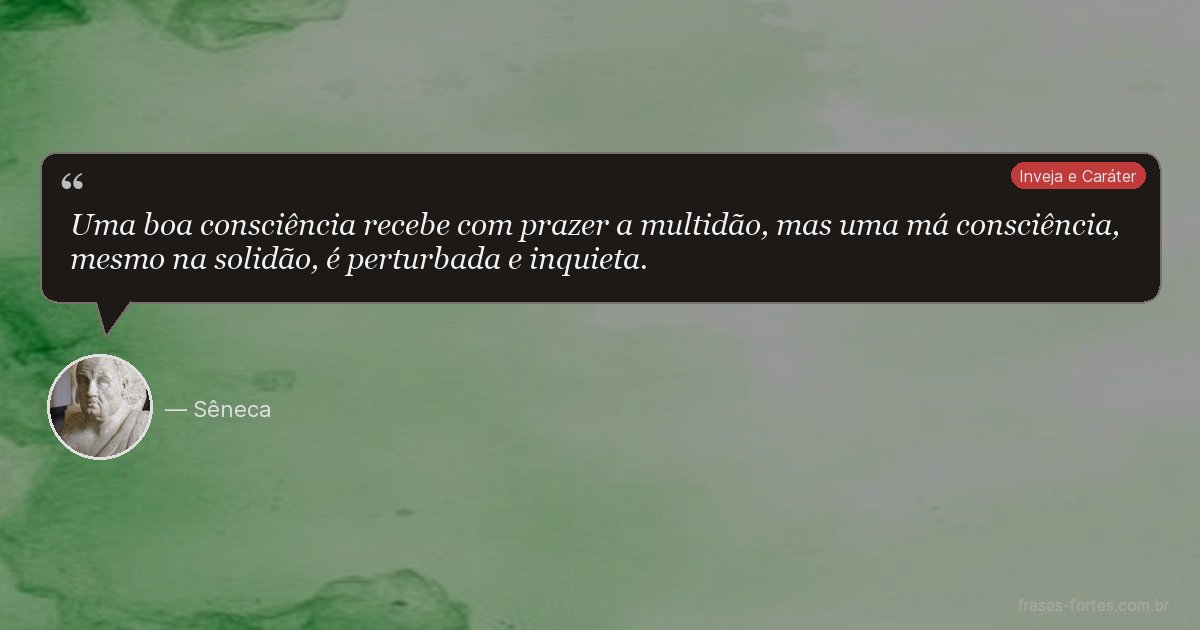 Frase de Sêneca