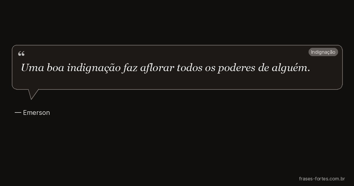 Frase de Emerson